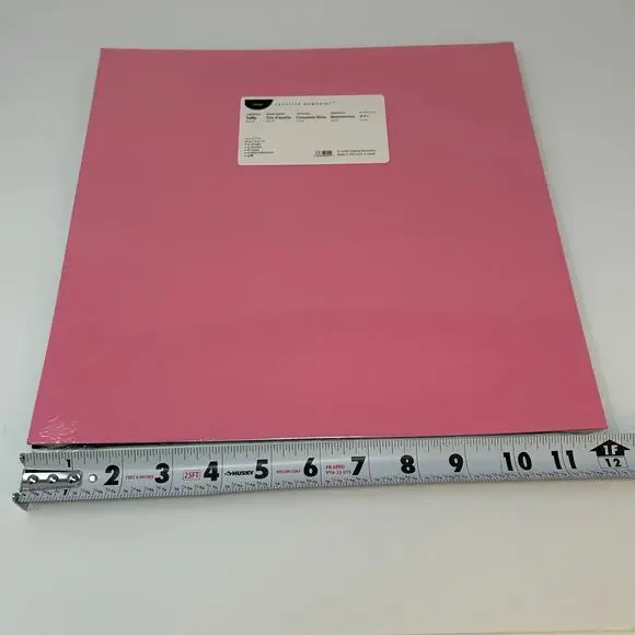 NEW Lot 3 Creative Memories Paper Packs 12X12 Pink Black White 30 Sheets Total - Picture 2 of 6